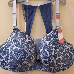 NWT Cacique Bra 44C, wire-free, uplift plunge